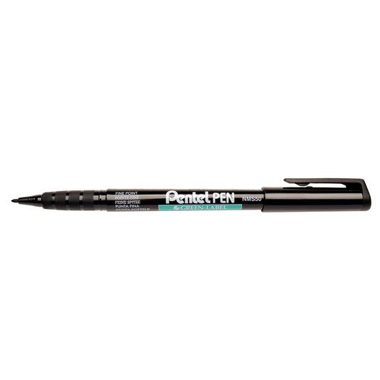 Alkoholos marker 2mm kerek hegyű NMS50-AO Pentel fekete kép