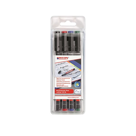 Alkoholos marker EDDING 142M 4 darabos