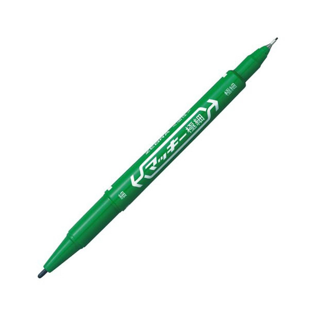 Alkoholos marker Extra fine Zebra MCKIE CARE zöld kép