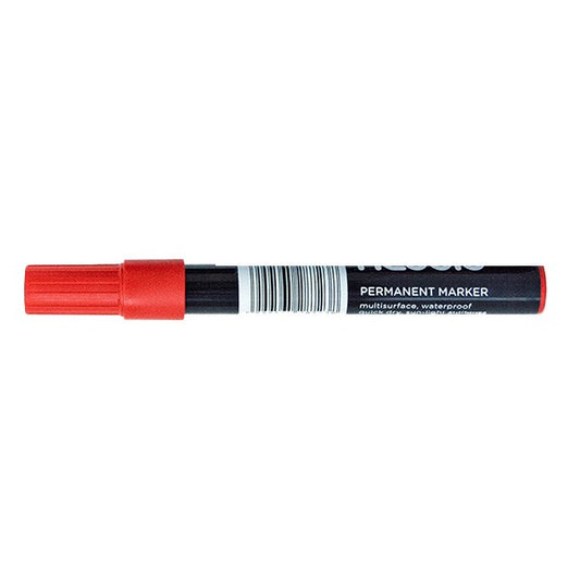 Alkoholos marker NEBULO 233-S kerek piros