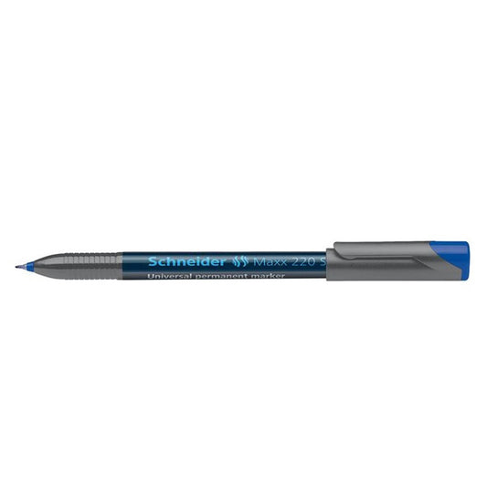Alkoholos marker OHP 0,4mm tűhegyű Schneider Maxx 220 S kék kép