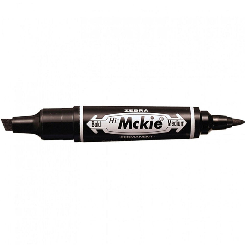 Alkoholos marker Zebra HI MCKIE fekete kép