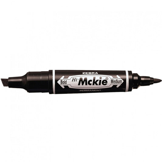 Alkoholos marker Zebra HI MCKIE fekete kép