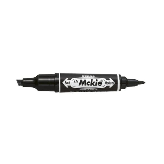 Alkoholos marker Zebra MCKIE EXTRA BOLD fekete kép