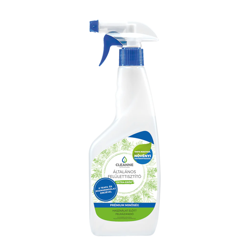 Általános felülettisztító extra erős szórófejes 500 ml teafaolajjal Cleanne_Környezetbarát kép