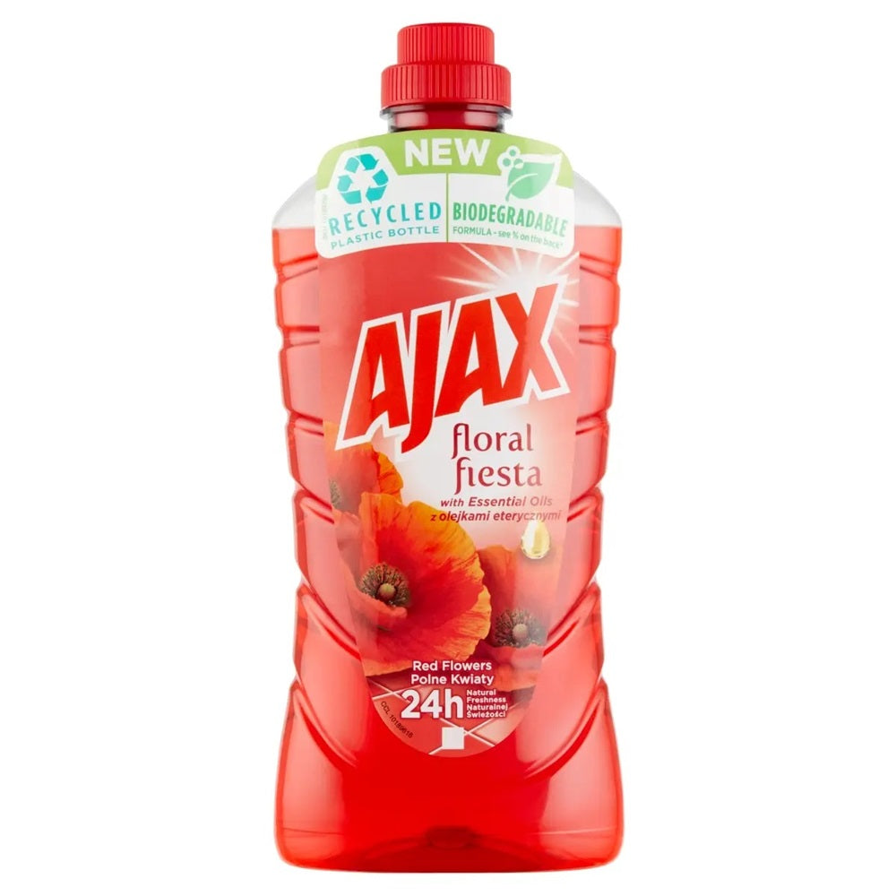 Általános tisztítószer 1 liter Ajax Floral Fiesta Red Flowers kép