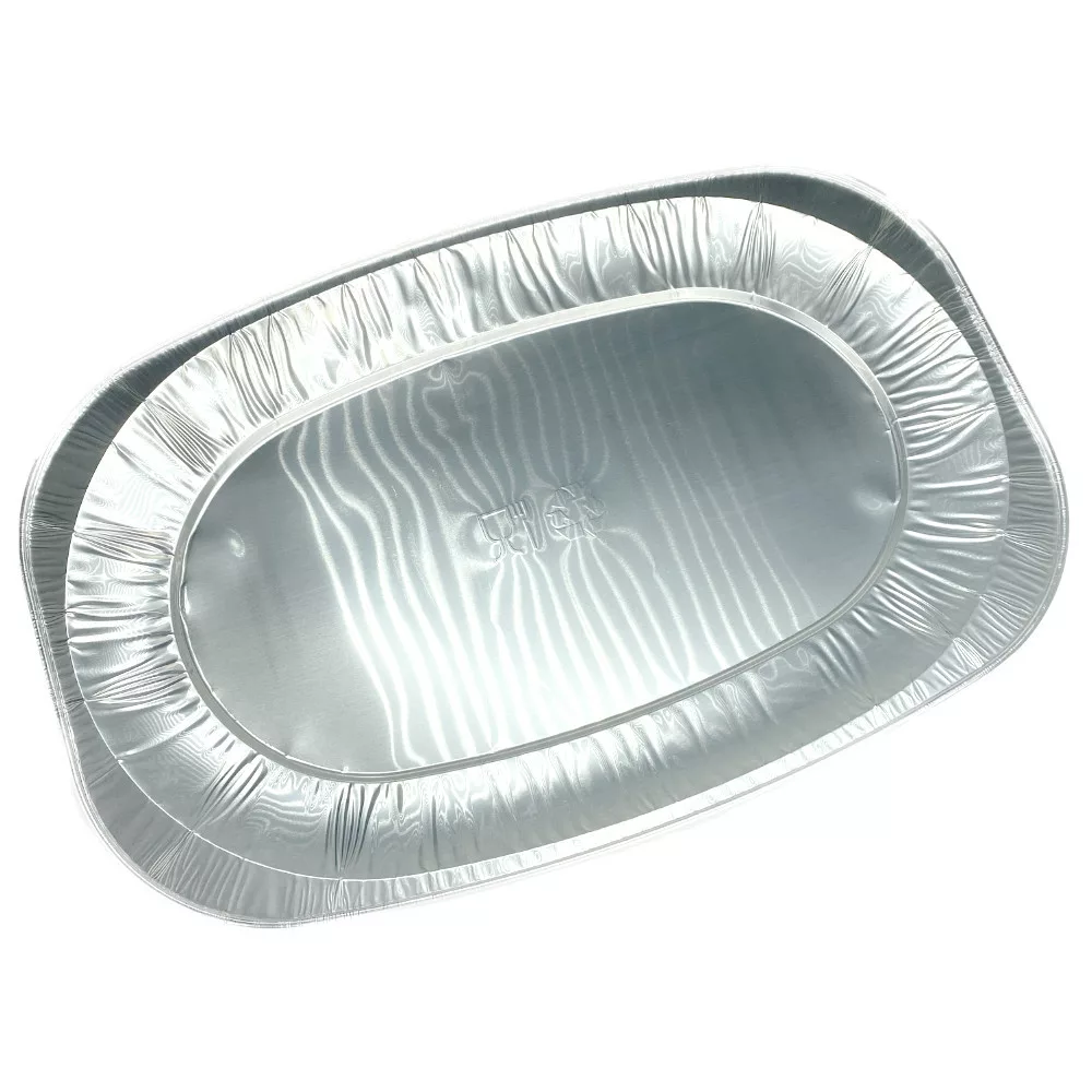 Alu tálca hidegtálas ovális 54,5 x 36 cm 50 db/csomag kép