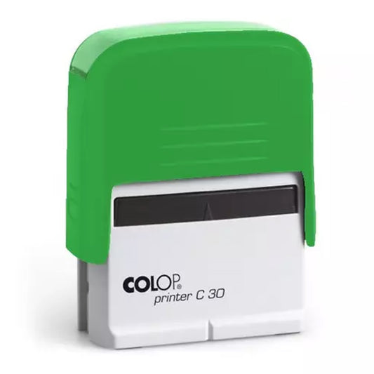 Bélyegző C30 Colop zöld ház/kék párna kép