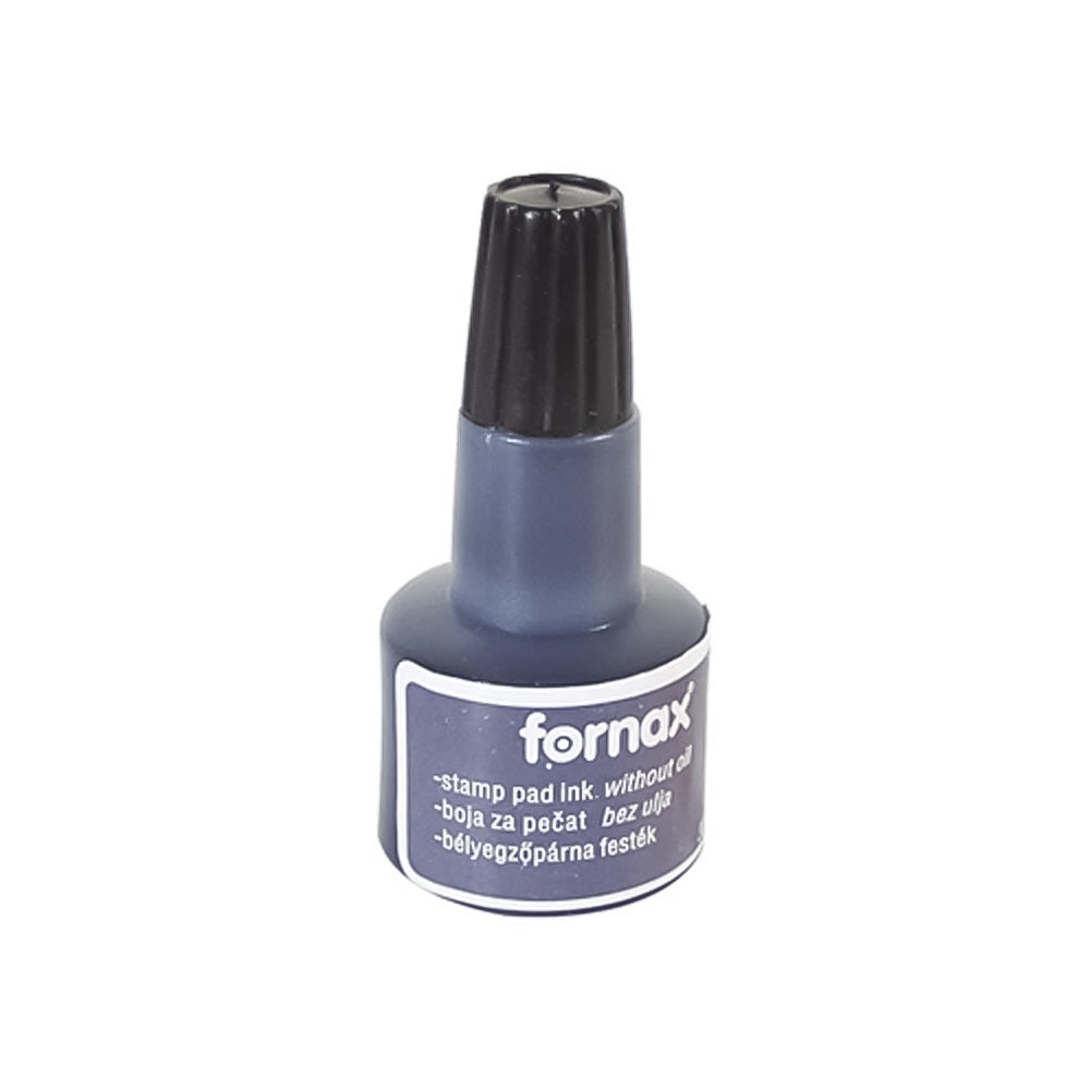 Bélyegzőfesték 30 ml, Fornax fekete kép