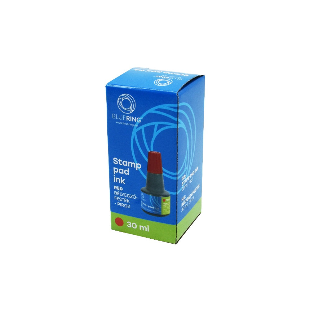 Bélyegzőfesték 30ml, Bluering® Flower piros kép