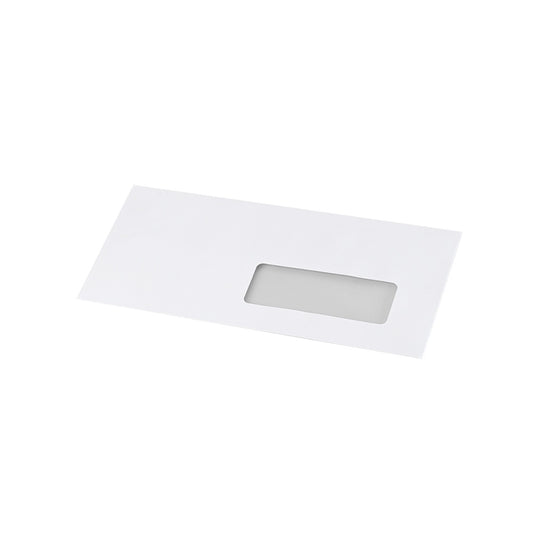 Boríték LA4 enyvezett bélésnyomott jobb ablakos 35x90mm 110 × 220mm J28A20 Bluering® fehér kép