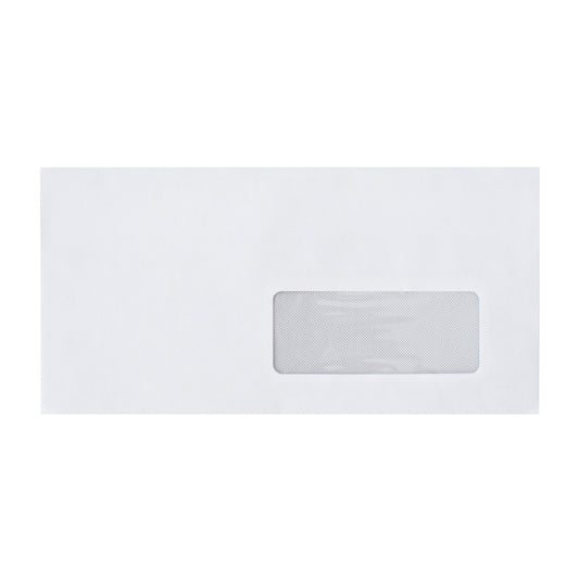 Boríték LA4 szilikonos bélésnyomott jobb ablakos 35x90mm 110x220mm J28A20 Bluering® fehér kép