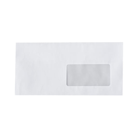 Boríték LC6/5 szilikonos bélésnyomott jobb ablakos 45x90mm 114x229mm J28A20 Bluering® fehér kép