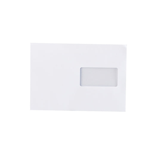 Boríték LC/5 enyvezett bélésnyomott jobb ablakos 45x90mm 162x229mm J20A60 Bluering® fehér kép