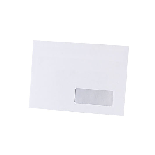 Boríték LC/5 szilikonos bélésnyomott jobb ablakos 35x90mm 162x229mm J28A20 Bluering® fehér kép