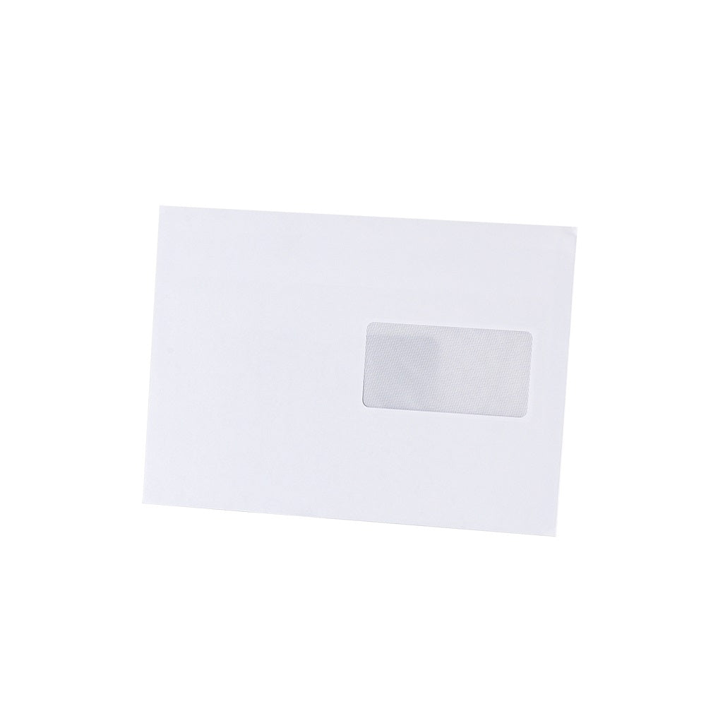 Boríték LC/5 szilikonos bélésnyomott jobb ablakos 45x90mm 162x229mm J20A60 Bluering® fehér kép