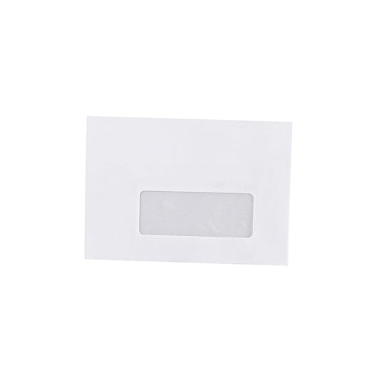 Boríték LC/6 enyvezett bélésnyomott jobb ablakos 35x90mm 114x162mm J28A20 Bluering® fehér kép