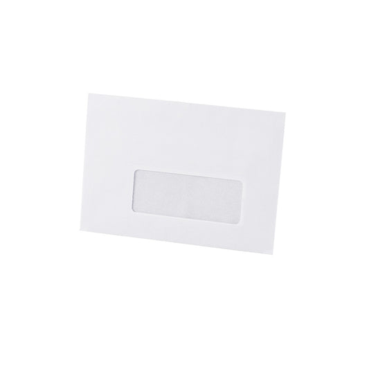 Boríték LC/6 szilikonos bélésnyomott jobb ablakos 35x90mm 114x162mm J28A20 Bluering® fehér kép