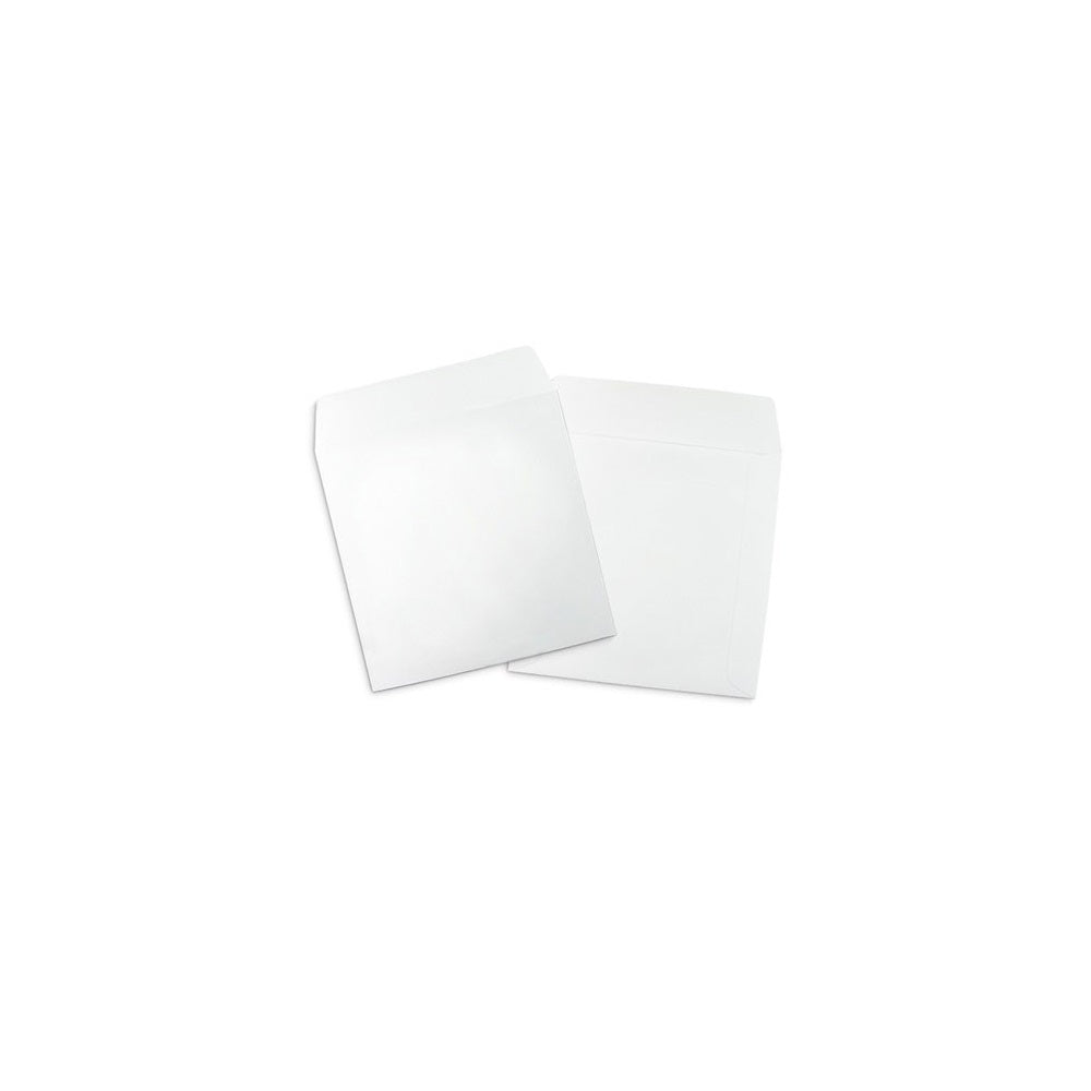 Boríték TCD öntapadó CD/DVD papírtok 125x125mm 1000 db/doboz Bluering® fehér kép