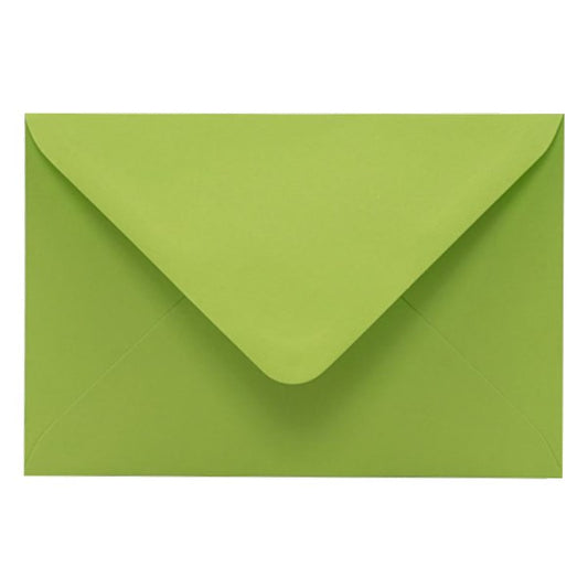 Boríték színes KASKAD LC/6 enyvezett 114x162mm 66 lime zöld 50 darabos