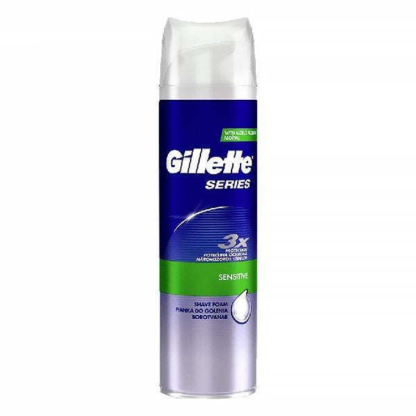 Borotvazselé GILLETTE Sensitive 200 ml