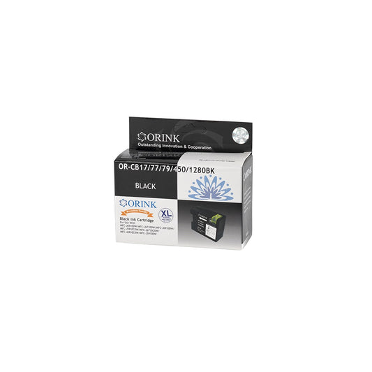 Brother CB17/77/450/1280XL tintapatron black ORINK kép