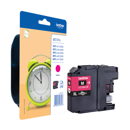 Brother LC125XL tintapatron magenta ORIGINAL kép
