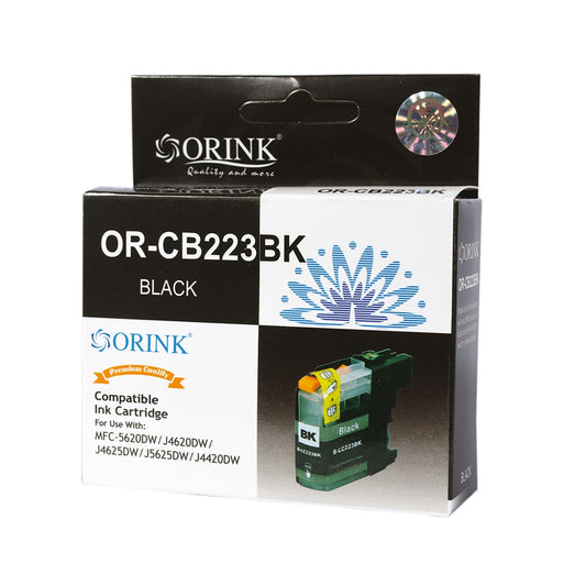 Brother LC223XL tintapatron black ORINK kép