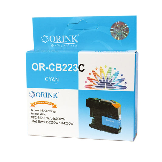 Brother LC223XL tintapatron cyan ORINK kép