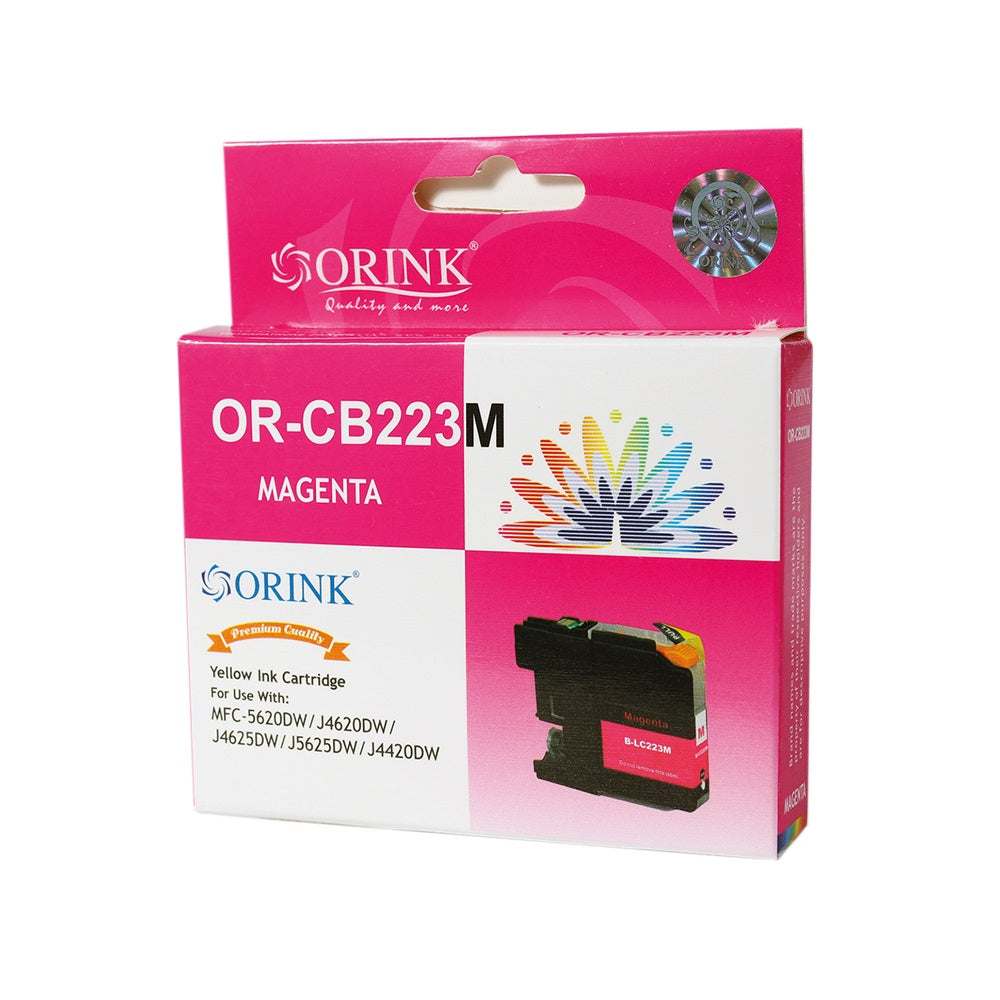 Brother LC223XL tintapatron magenta ORINK kép