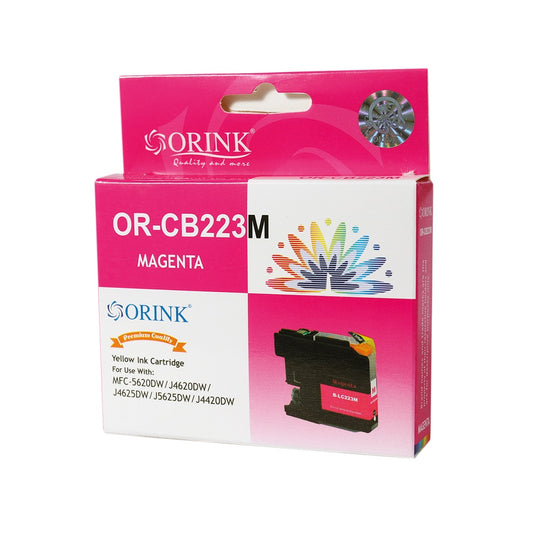 Brother LC223XL tintapatron magenta ORINK kép