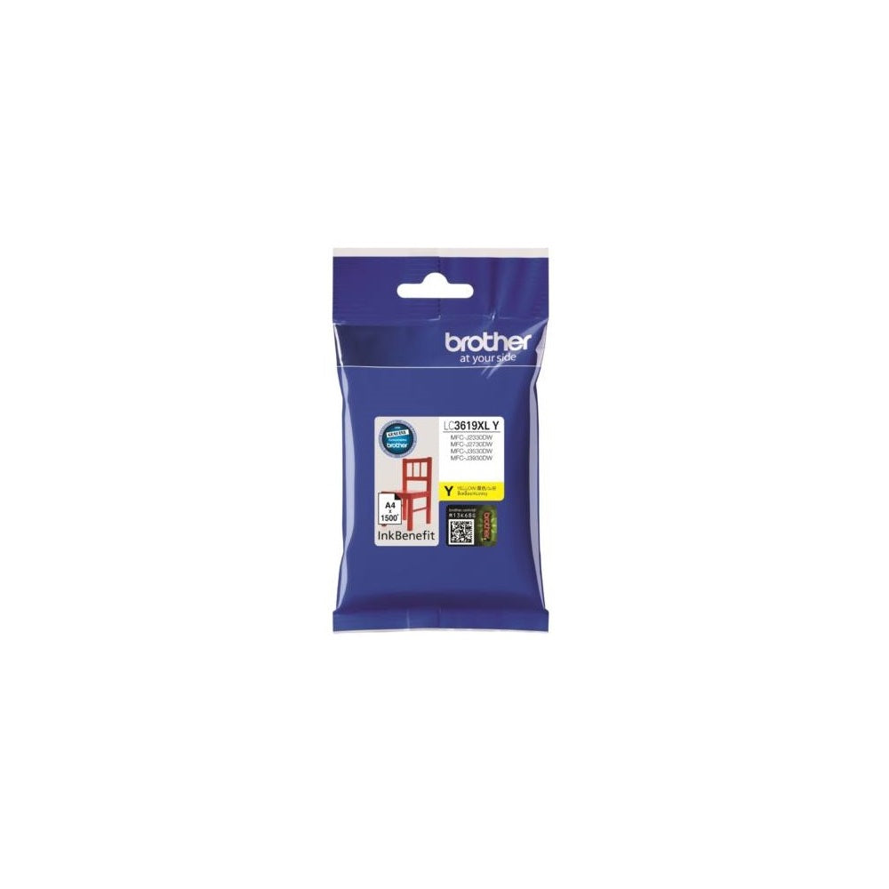 Brother LC3619XL tintapatron yellow ORIGINAL kép