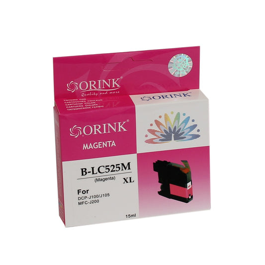 Brother LC525XL tintapatron magenta ORINK kép