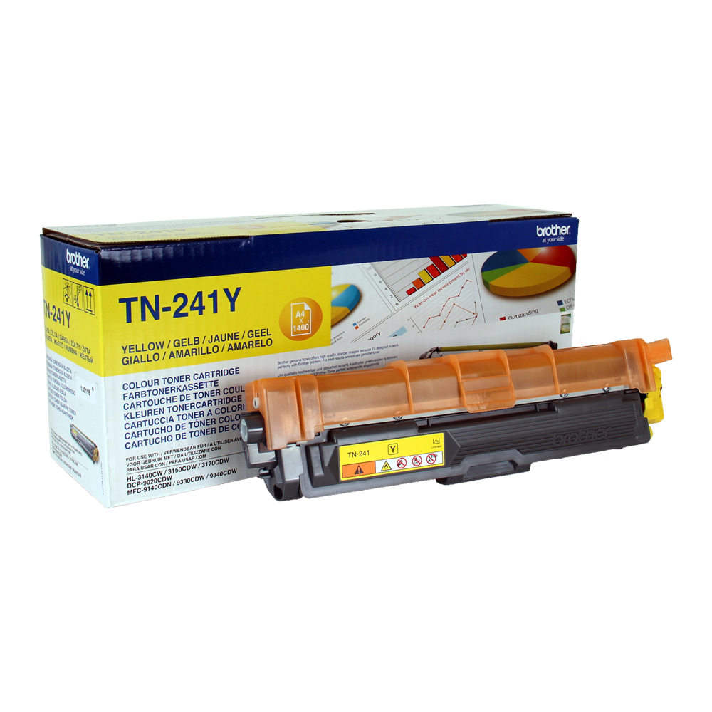 Brother TN241 toner yellow ORIGINAL kép