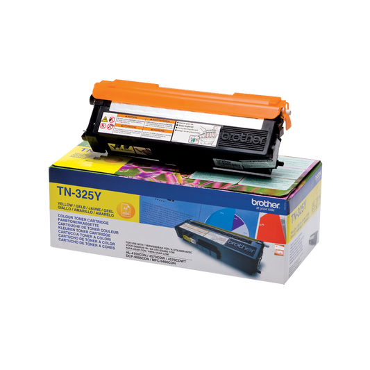 Brother TN325 toner yellow ORIGINAL kép