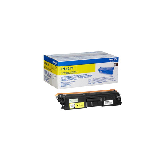 Brother TN421 toner yellow ORIGINAL kép