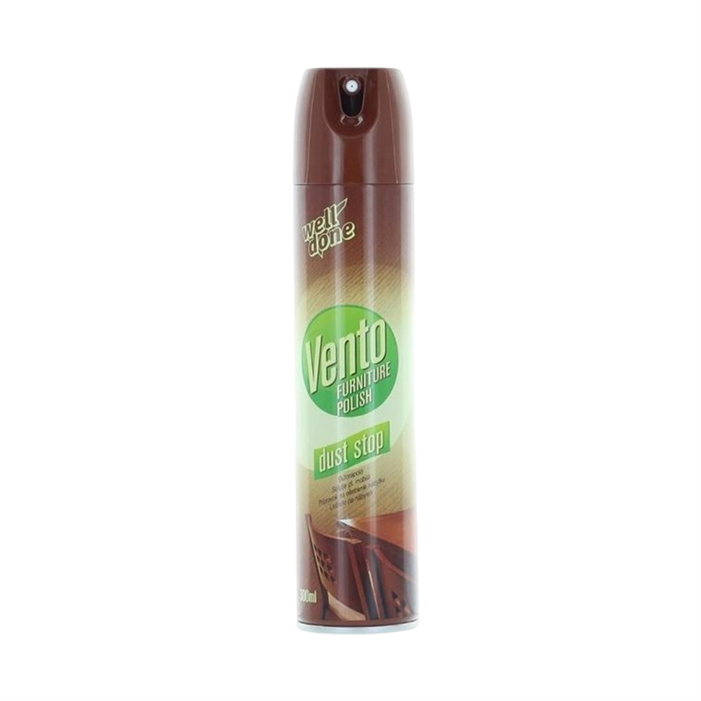 Bútorápoló aerosol 300 ml Dust stop Vento kép