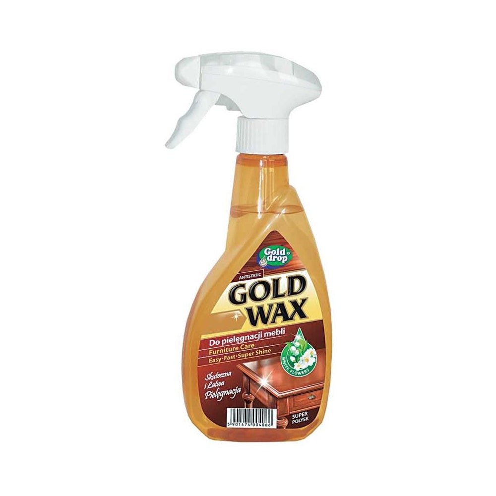 Bútorápoló szórófejes 400 ml Gold Wax kép