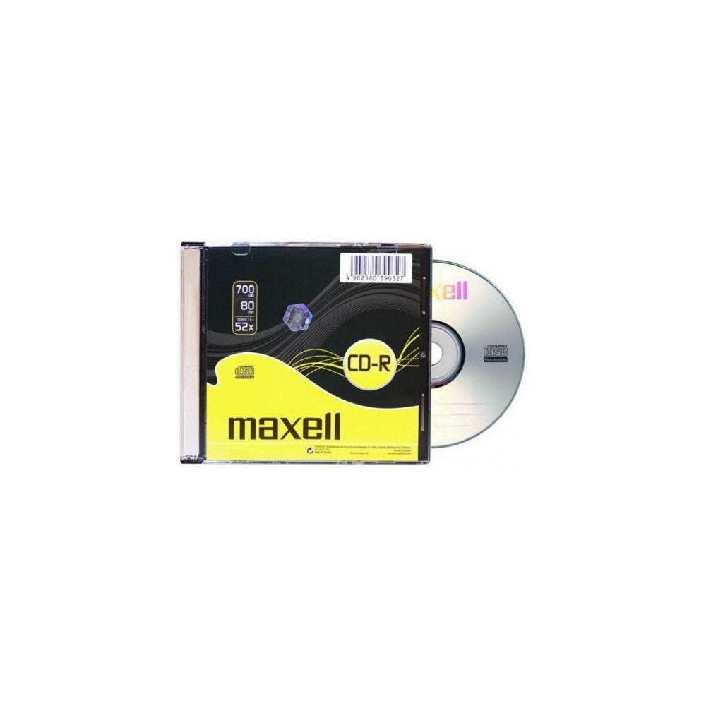 CD-R80 Maxell CD lemez 52x Slim tok kép
