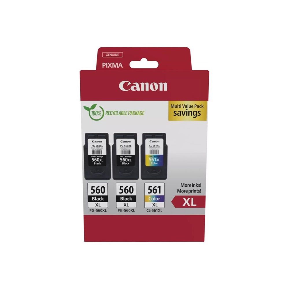 Canon 2x PG560XL + CL561XL tintapatron multipack ORIGINAL kép
