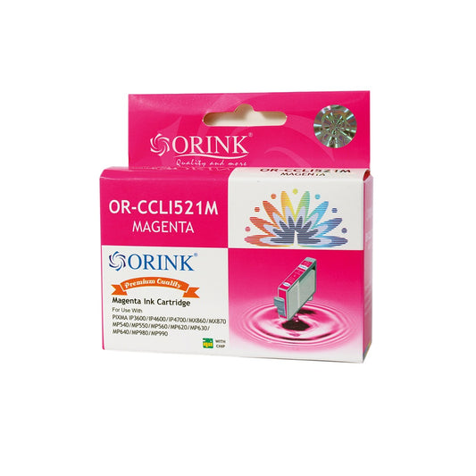 Canon CLI521 tintapatron magenta ORINK kép