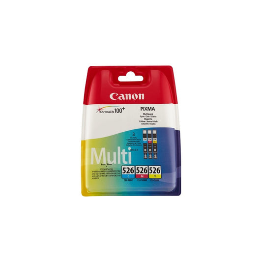Canon CLI526 tintapatron CMY multipack ORIGINAL kép