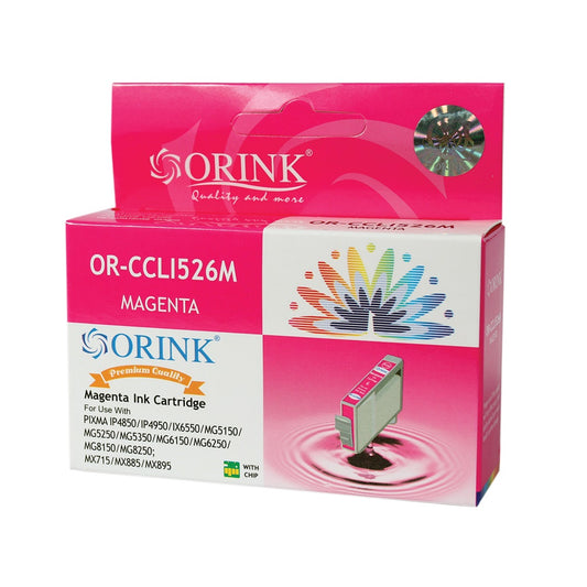 Canon CLI526 tintapatron magenta ORINK kép