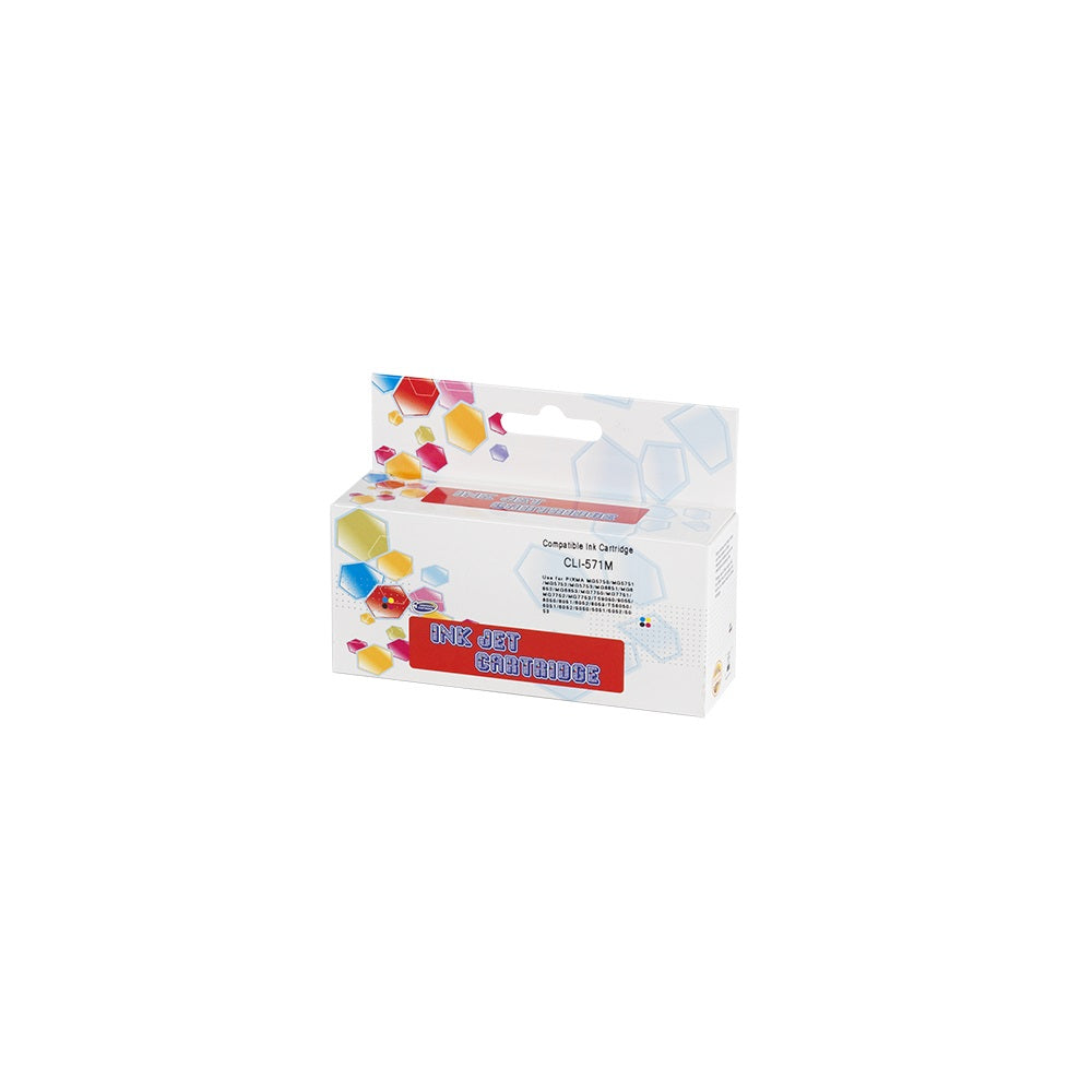 Canon CLI571XL tintapatron magenta ECO kép