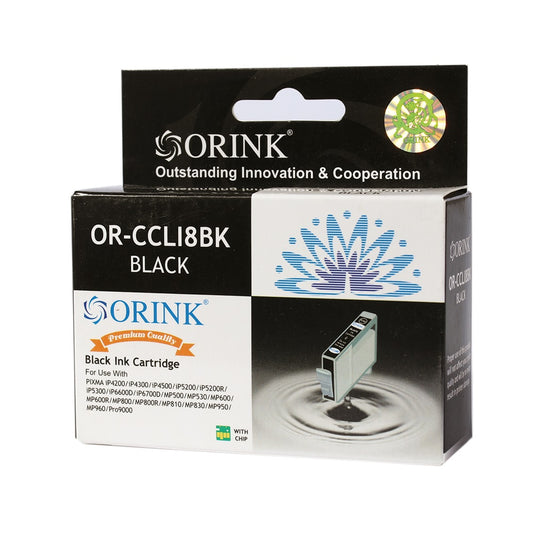 Canon CLI8 tintapatron black ORINK kép