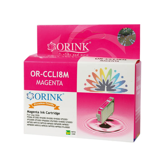 Canon CLI8 tintapatron magenta ORINK kép