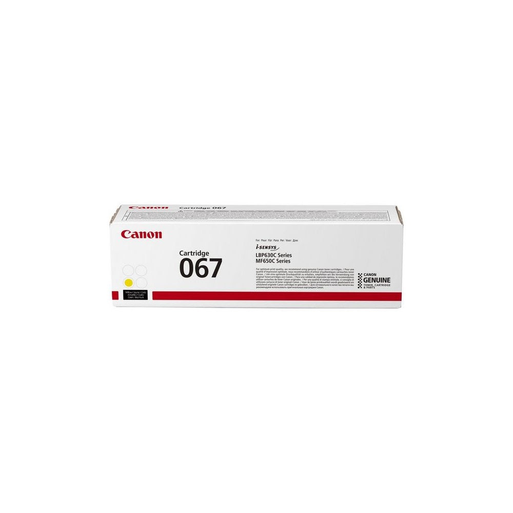 Canon CRG067 toner yellow ORIGINAL kép