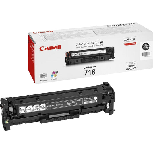 Canon CRG718 toner black ORIGINAL kép