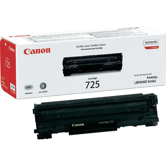 Canon CRG725 toner black ORIGINAL kép