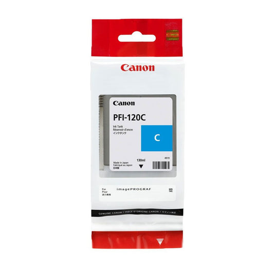 Canon PFI120 tintapatron cyan ORIGINAL kép